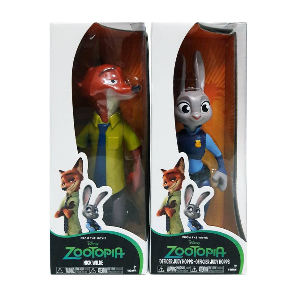 Zootopia Large Figure Nick Wilde & Judy Hopps แอคชั่นฟิกเกอร์ขนาดใหญ่ ...