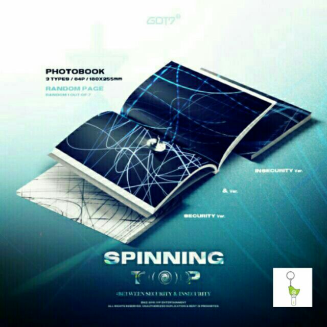 อัลบั้มเปล่าgot7-spinning-top