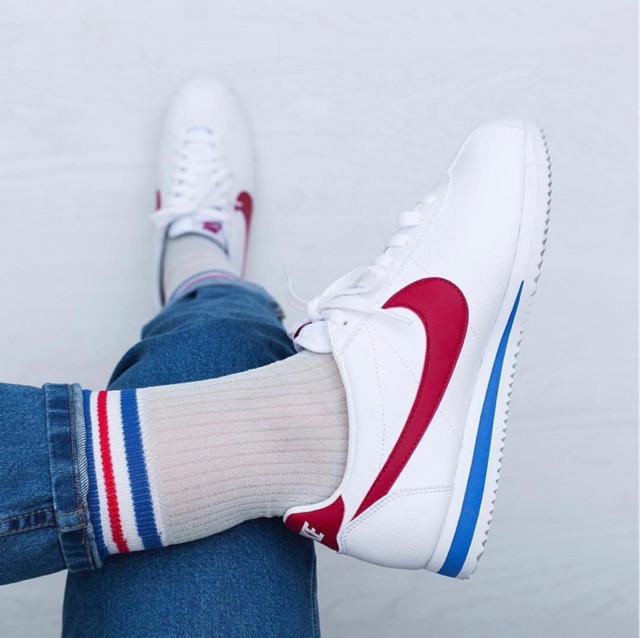 พร้อมส่ง-nike-cortez-classic-forrest-gump-ผู้หญิง-ของแท้-100