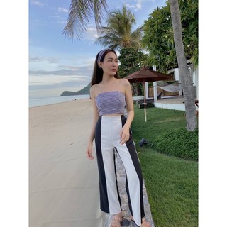 💟 งานเซต3 ชิ้น เสื้อเกาะอก💟