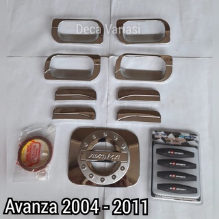 ฝาครอบมือจับประตูด้านนอก สําหรับ GR Sport Avanza 2005-2010 Premium