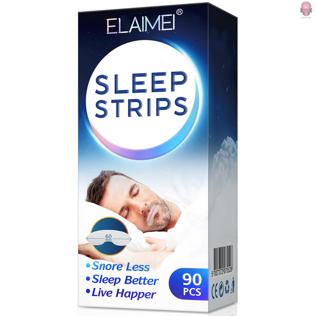 จัดส่งรวดเร็ว-elaimei-เทปป้องกันการนอนกรน-แบบใช้แล้วทิ้ง-90-ชิ้น