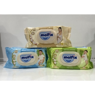 ภาพหน้าปกสินค้าMolfix Wet Wipes โมฟิกทิชชู่เปียกจากธรรมชาติ ปริมาณ 80 Free 20 แผ่น ที่เกี่ยวข้อง