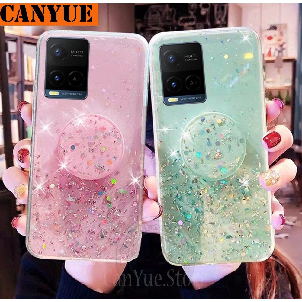 realme-c21y-c21-c20-c25-c25s-c17-c15-c12-c11-2021-2019-c3-c2-bling-glitter-sequins-silicone-case-luxury-foil-powder-soft-cover-crystal-protective-shine-phone-casing-with-airbag-stand-popsocket-for-rea