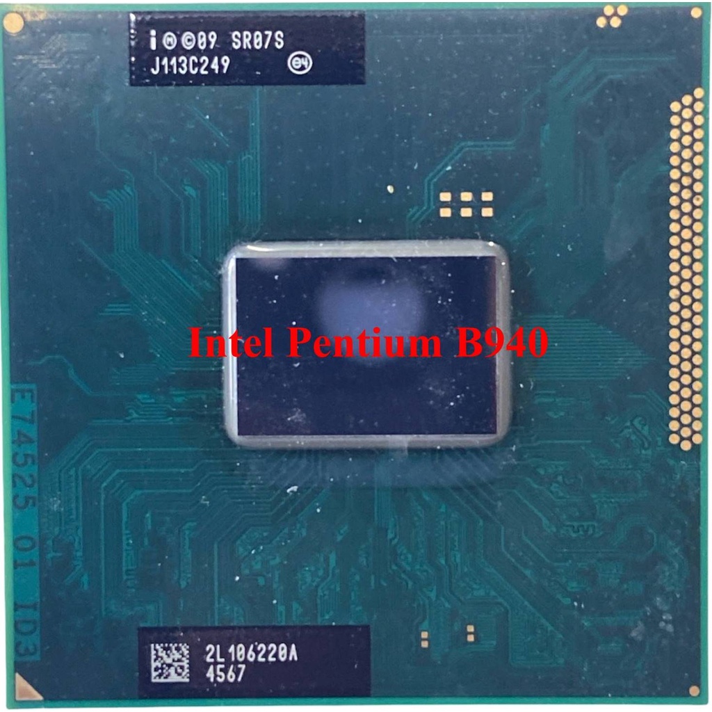 Intel Pentium B940 Laptop CPU Processor ซีพียูโน๊ตบุ๊ค มือสอง สินค้า ...