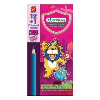 มาสเตอร์อาร์ต สีไม้ แท่งยาว 12 สี x 3 กล่อง101342Master Art Long Colored Pencil 12 Colors x 3 Boxes