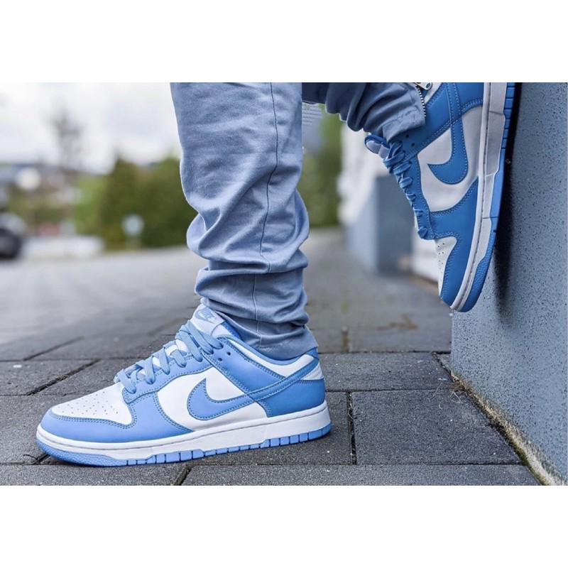100 NIKE DUNK LOW UNC 2021 Shopee Thailand