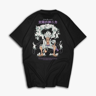 【hot tshirts】เสื้อยืด พิมพ์ลายอนิเมะลูฟี่เกียร์ 5 Fifth One Piece2022