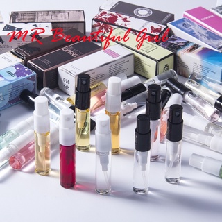 MR Beautiful Girl น้ำหอม น้ำหอมฝรั่งเศส หัวสเปรย์ขนาดพกพา3ml Mini Perfume 3ml REF（---การจัดส่งแบบสุ่ม---）