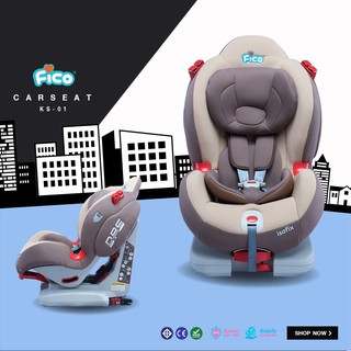 ภาพขนาดย่อของภาพหน้าปกสินค้าFico คาร์ซีท รุ่น Sport Star KS01 ISOFIX + Latch จากร้าน fico_officialshop บน Shopee ภาพที่ 5