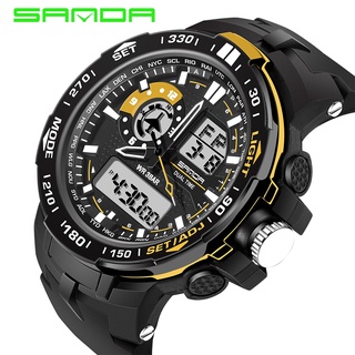 SANDA Military Mens Watches Waterproof Sport Watch Men Multifunctional S Shock Clock Male horloges manne Relogio Masculi