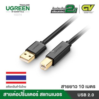 พร้อมส่งBest saller UGREEN USB Printer Cable สายปริ้นเตอร์ สแกนเนอร์ 2.0 Type B computer adapter vga card ram hdd rtx20