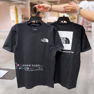 เสื้อยืดแขนสั้นลําลอง พิมพ์ลายโลโก้ THE NORTH FACE สําหรับผู้ชาย