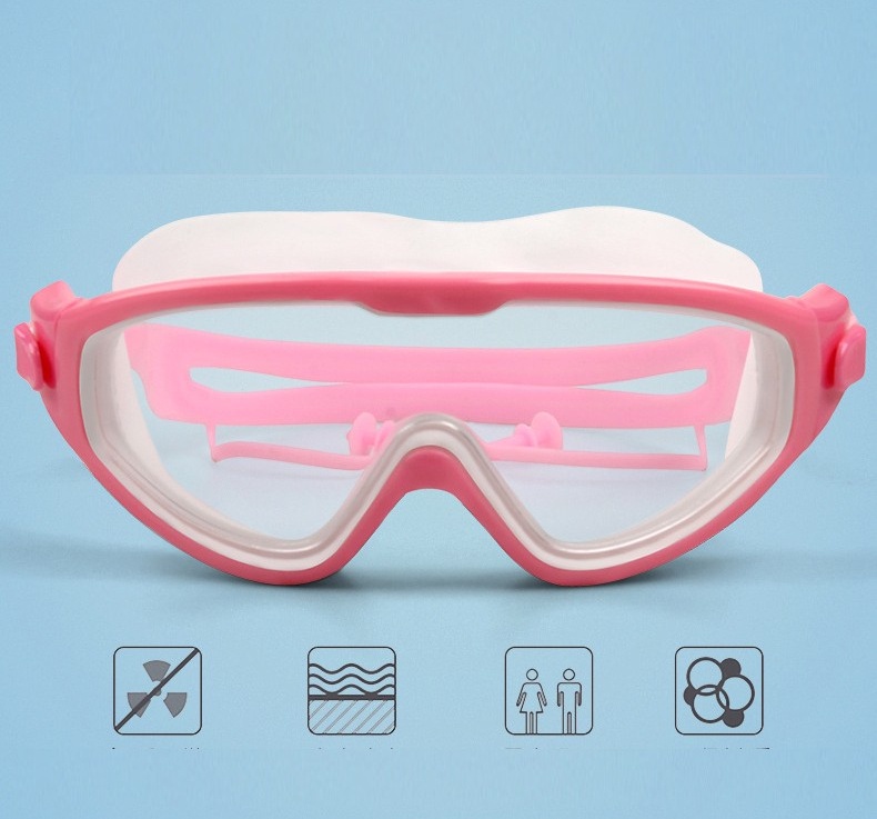รูปภาพของ IQ Angel แว่นตาว่ายน้ำเด็ก แฟชั่น กันน้ำ ป้องกันหมอก HD โปร่งใส แว่นตาว่ายน้ำกรอบใหญ่ สำหรับเด็กหญิงและเด็กชาย