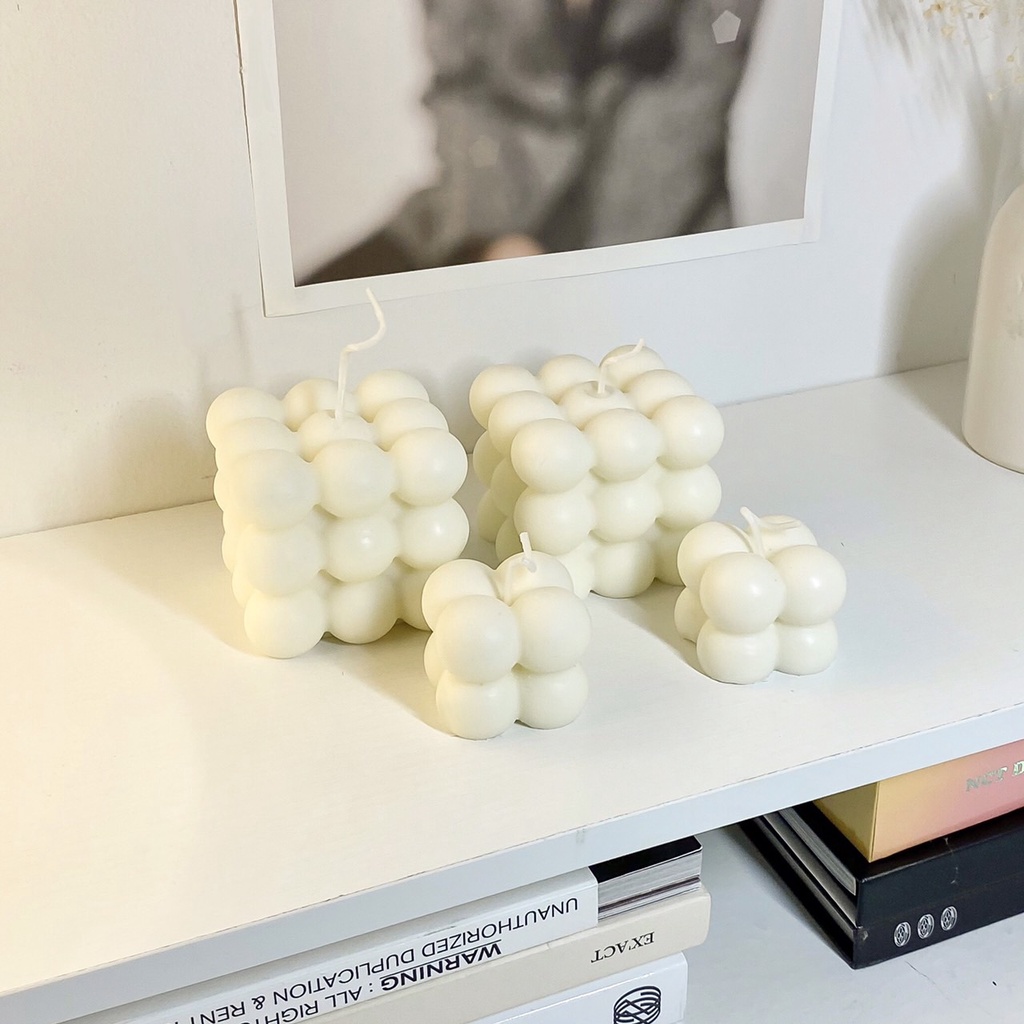 เทียนลูกบาศก์-เทียนหอมไขถั่วเหลือง-cube-candles