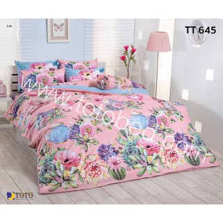 TT645: ผ้าปูที่นอน ลาย Flower/TOTO
