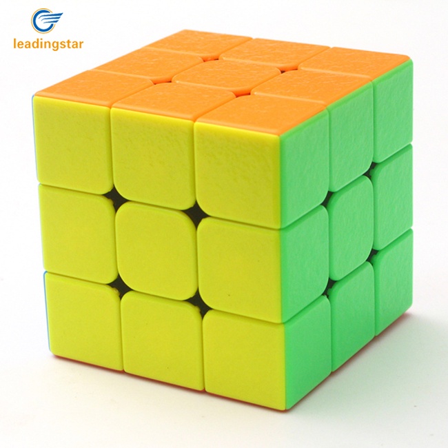 leadingstar-รูบิคปริศนา-3x3-ไร้สติกเกอร์-ของเล่นฝึกสมอง-ลําดับที่สาม-สําหรับผู้เริ่มต้น