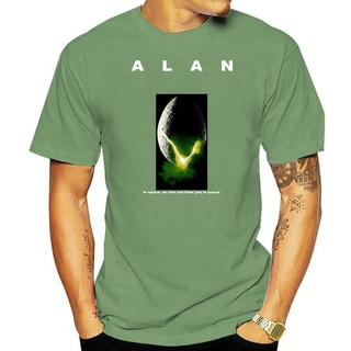 เสื้อยืดผ้าฝ้ายพิมพ์ลาย เสื้อยืด พิมพ์ลายอวกาศ alan - In Space No One Can Hear You In Space สําหรับผู้ชาย