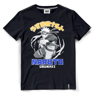 【hot tshirts】เสื้อยืดนินจานารูโตะ Naruto NT-007-BK2022