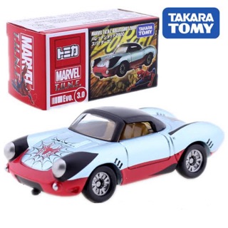 แท้ 100% จากญี่ปุ่น โมเดล รถสไปร์เดอร์แมน Takara Tomy Tomica Car Motors Marvel Tune Evo.3.0 Bullet Shot 2000 Spider-Man
