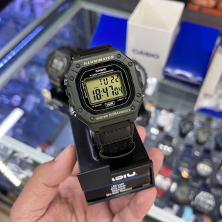 🎁CASIO STANDARD W-218HB-3A ของแท้100% พร้อมส่ง ประกัน1ปี