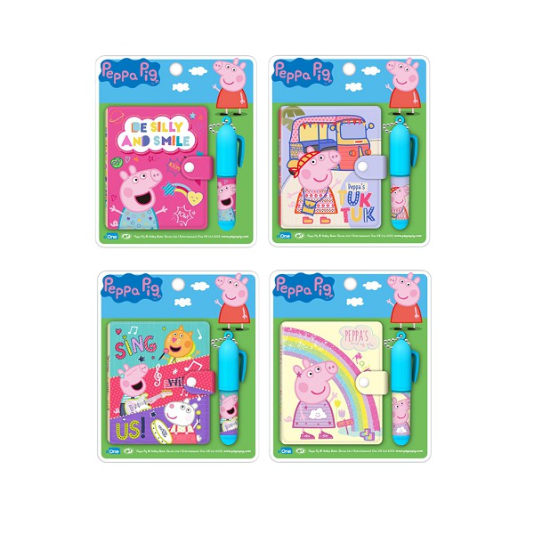 บงกช-bongokoch-เครื่องเขียน-peppa-pig-mini-stationary-set-4-เล่ม-ขายแยก