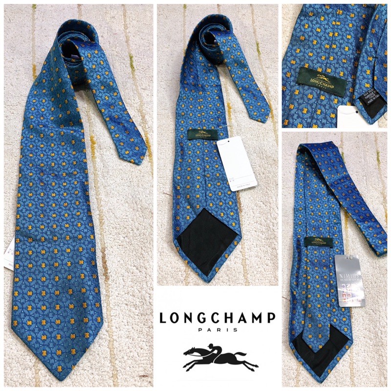 longchamp-tie-silk-แท้