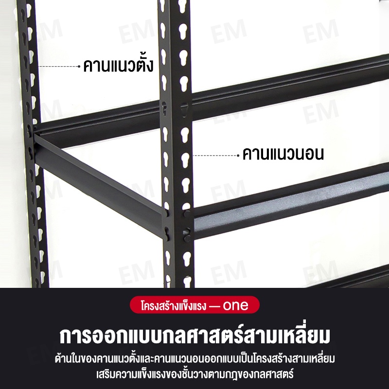 em-ชั้นวางเหล็ก-5-4-3ชั้น-ชั้นวางของ-ชั้นวางของอเนกประสงค์-รับน้ำหนักได้ถึง-1200-kg-แข็งแรง-ประกอบง่าย-shelf-rack