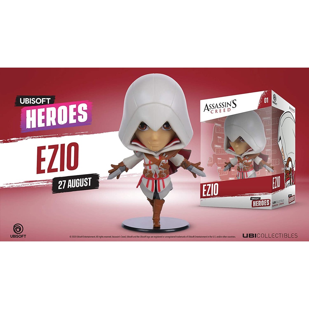 ฟิกเกอร์ ASSASSIN'S CREED II EZIO UBISOFT HEROES - FIGURE | Shopee Thailand