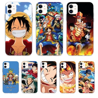 เคสโทรศัพท์มือถือซิลิโคน ลายการ์ตูนลูฟี่ One Piece สําหรับ Oppo A74 5G A94 A95 4G