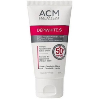 ACM DEPIWHITE.S Sun Protection skincare ครีมกันแดด SPF 50+ปริมาณ 50 ml