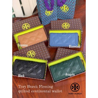 Tory Burch Fleming quilted continental wallet