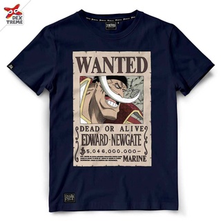 ✔☞▷เสื้อยืดวันพีช One Piece 1380-NV Edward-Newgate