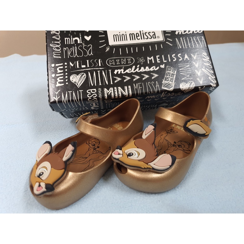 รองเท้าเด็ก-mini-melissa-ไซส์-12-12-5cm-bambi-เบอร์-6-ส่งต่อ-สภาพใหม่-ไม่ผ่านการใช้งาน