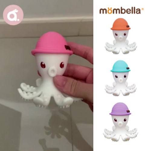 mombella-มัมเบล่า-แบรนด์แท้-ยางกัดปลาหมึก-ยางกัดเด็ก-มัมเบลล่า-doo-the-octopus-ยางกัดเด็ก-แก้คันเหงือก-bpa-free