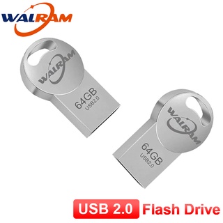 ภาพขนาดย่อของภาพหน้าปกสินค้าWalram USB2.0 แฟลชไดรฟ์ความเร็วสูงทรงกลมยาว U Disk 16gb 32gb 64gb ความจุขนาดใหญ่ จากร้าน walram.th บน Shopee ภาพที่ 1