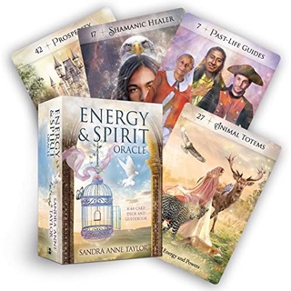 [ไพ่แท้-มาใหม่] Energy & Spirit Oracle ไพ่ทาโรต์ ไพ่ออราเคิล ไพ่ยิปซี ทาโร่ quantum priestess of light tarot card cards