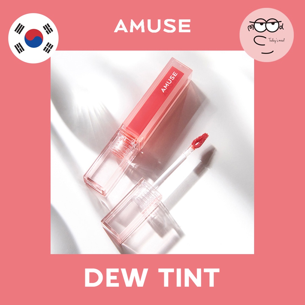 [ Amuse ] DEW TINT & DEW VELVET & JEL FIT VEGAN LIP TINT Shopee Thailand