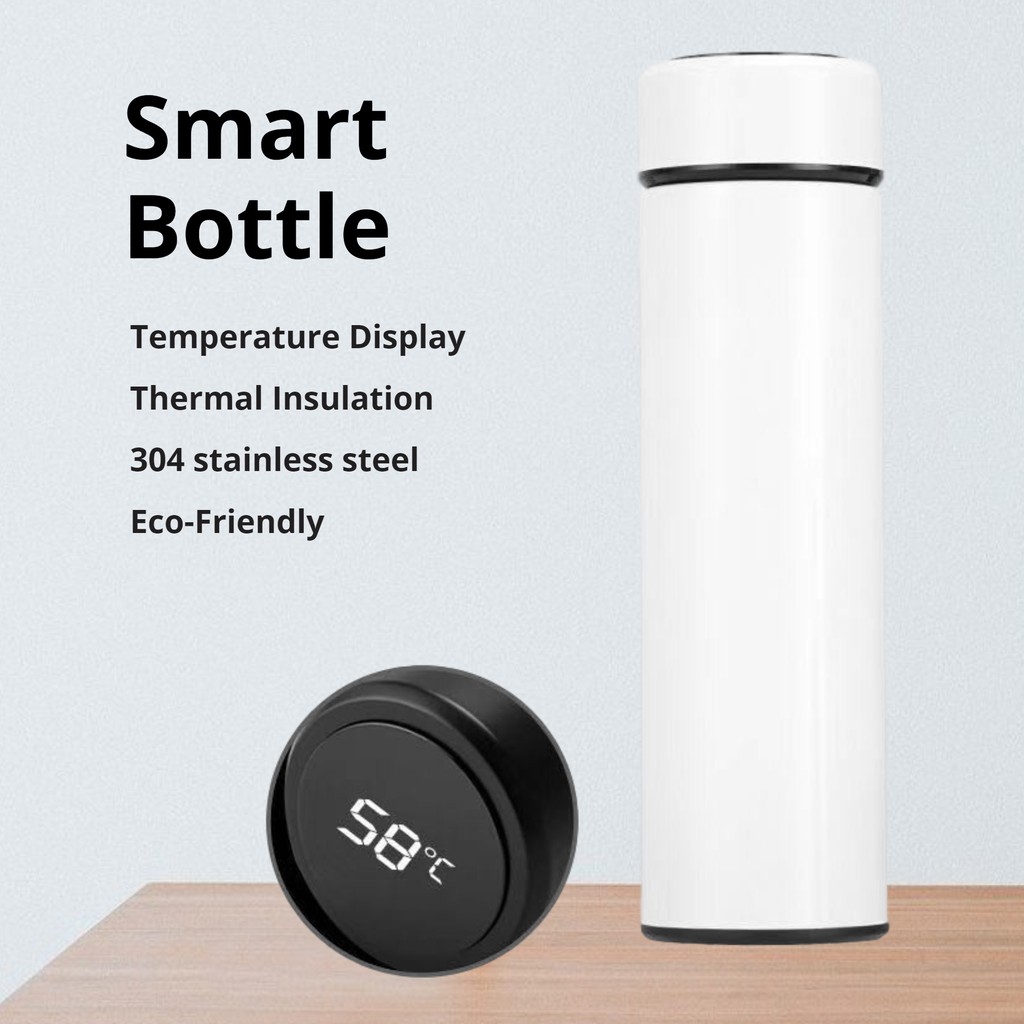 flavory-smart-bottle-ขวดเก็บความร้อน-ความเย็น-อัจฉริยะพร้อมหน้าจอแสดงอุณหภูมิ