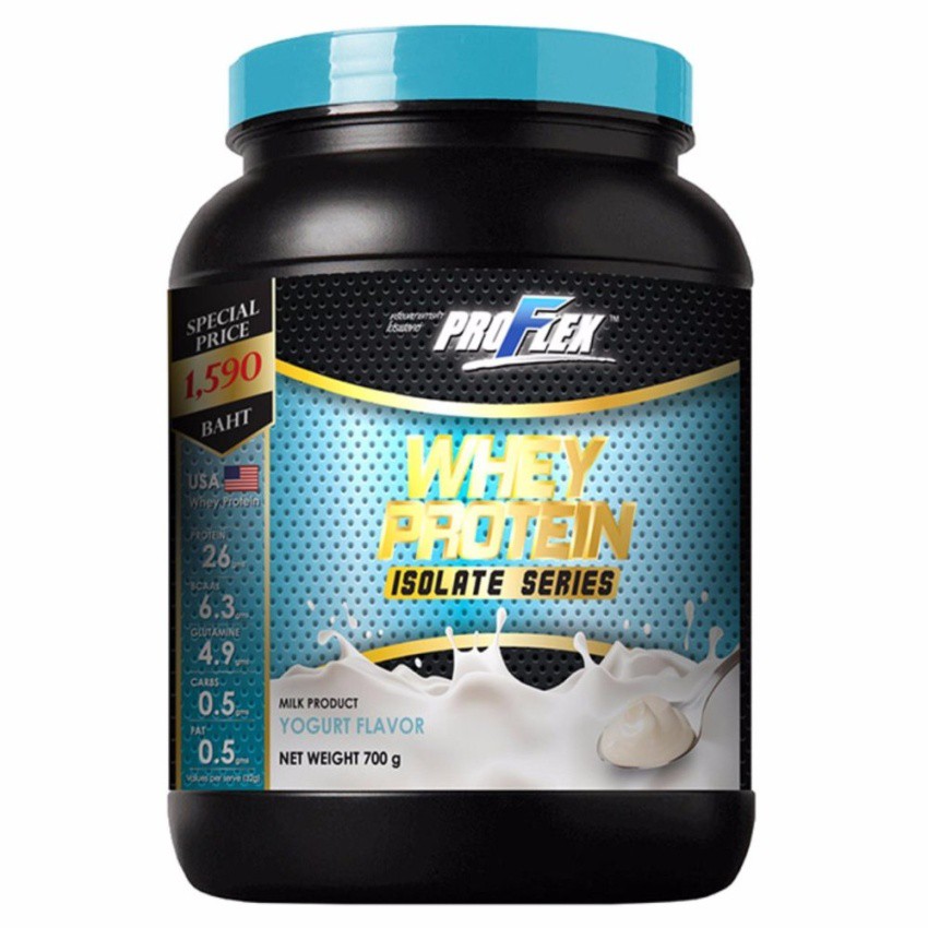 proflex-whey-protein-isolate-yogurt-flavor-กลิ่นโยเกิร์ต-700-g