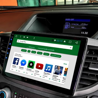 จอแอนดรอยด์-จอandroidติดรถยนต์-จอขนาด-10-ตรงรุ่น-honda-crv-g4-ปี-2012-2016-new-android-10-ram-2gb-rom-32gb