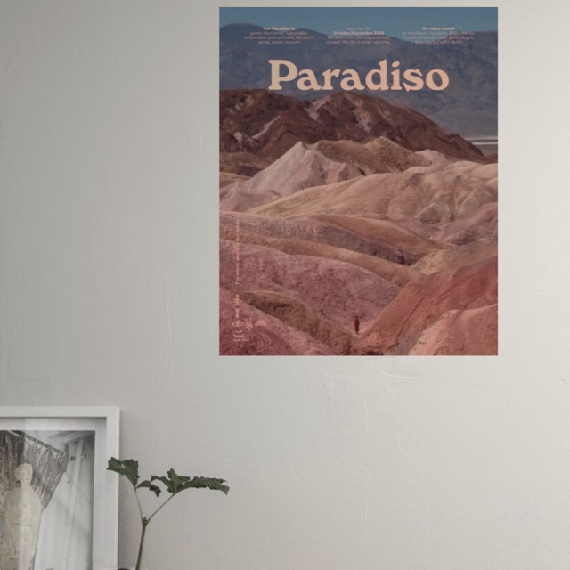 paradiso-vintage-poster-ไซส์-a3