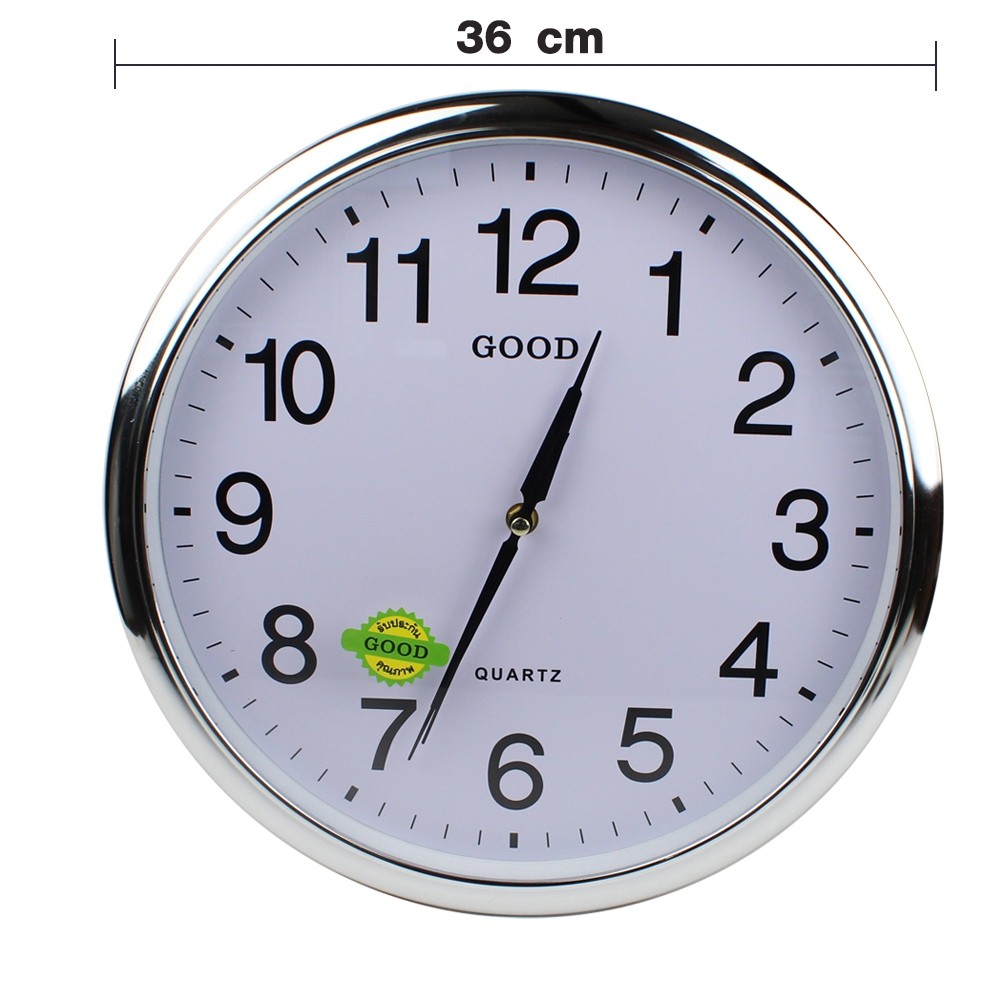 ภาพหน้าปกสินค้านาฬิกาแขวน ทรงกลมขนาดใหญ่ ขนาด 14.3 นิ้ว รุ่น Quartz-Clock-237-51a-Song-p จากร้าน th_2444494 บน Shopee