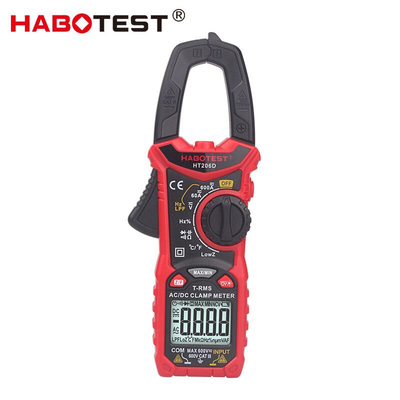 Digital Clamp Meter HABOTEST HT206D Shopee Thailand