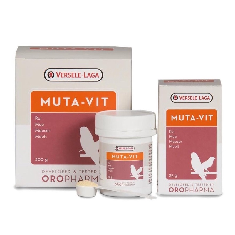 muta-vit-อาหารเสริมนก-สร้างขนใหม่ให้สวยงามหลังผลัดขน-25g-200g