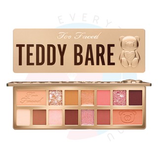 ลด 200.- {โค้ด JPP2BR} [พร้อมส่ง] 🐻 Too Faced Teddy Bare Bare It All Eye Shadow Palette