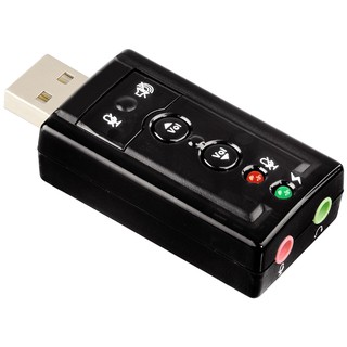 X-tips USB Soundcard จำลองเสียงแบบ 7.1 channel รองรับหูฟัง และ ไมค์สำหรับ PC Notebook