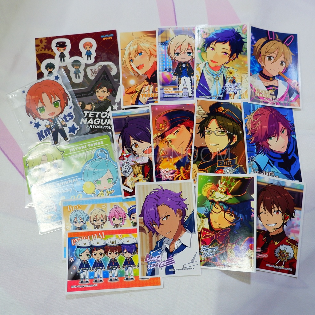 update-22-2-ensemble-stars-bromide-postcard-sticker-โบรไมด์-โปสการ์ด-อันสึตะ