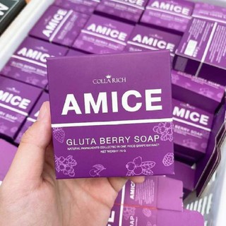 AMICE SOAP สบู่ผิวเผือก สบู่ เอมิส 70 กรัม  1 ก้อน