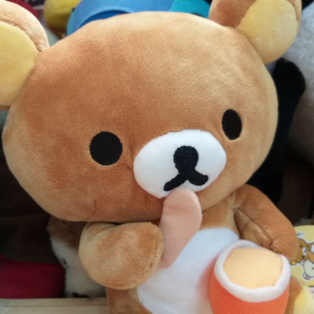 ตุ๊กตาหมีริลัคคุมะ-rilakkuma-22cm-ตุ๊กตามือสอง
